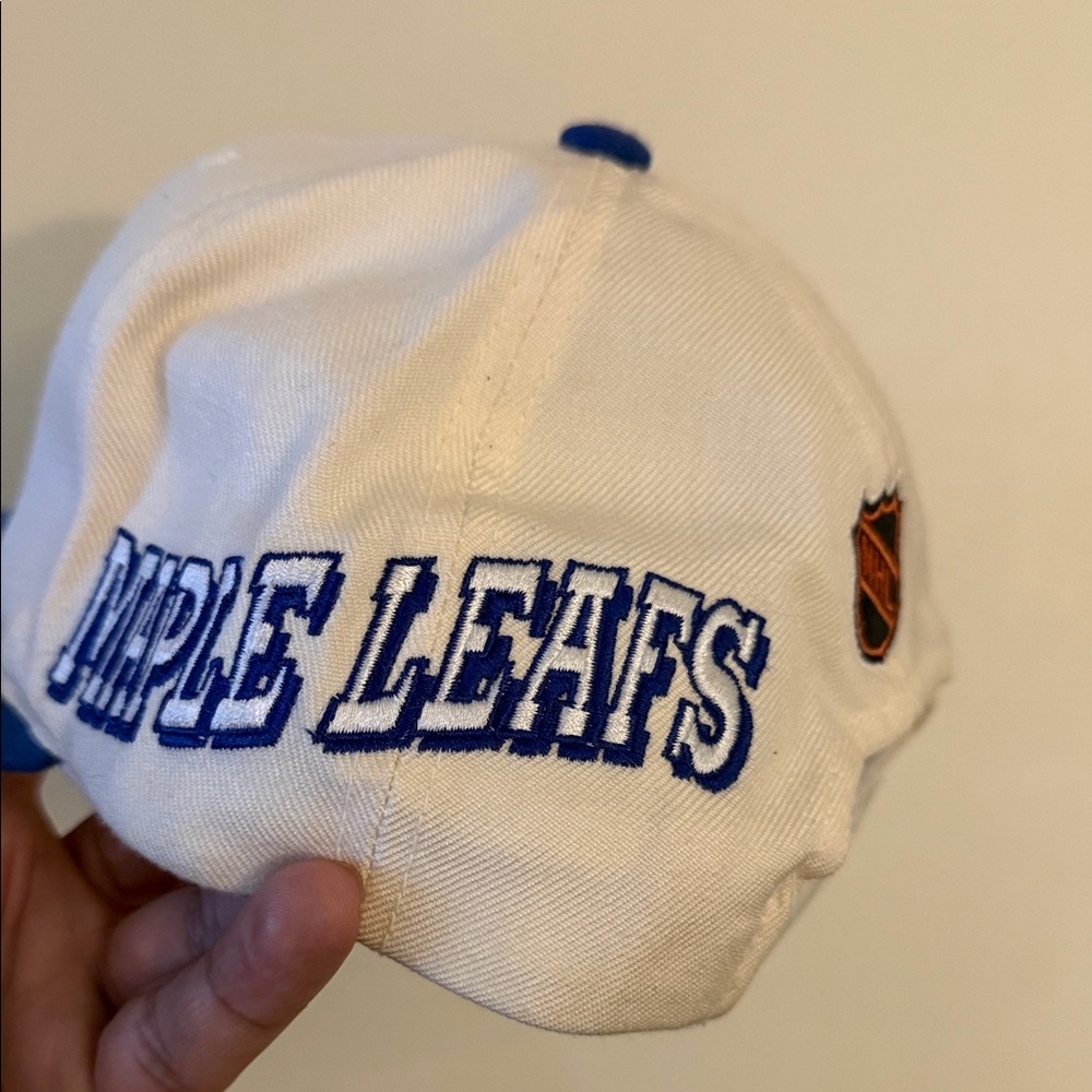 Toronto Maple Leafs Blue and White Cap - Picture 2 of 3